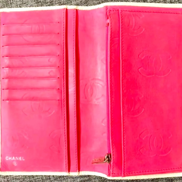 Authentic Beautiful Chanel Cambon line logo Wallet - Picture 7 of 14